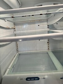 Rusty inside the fridge