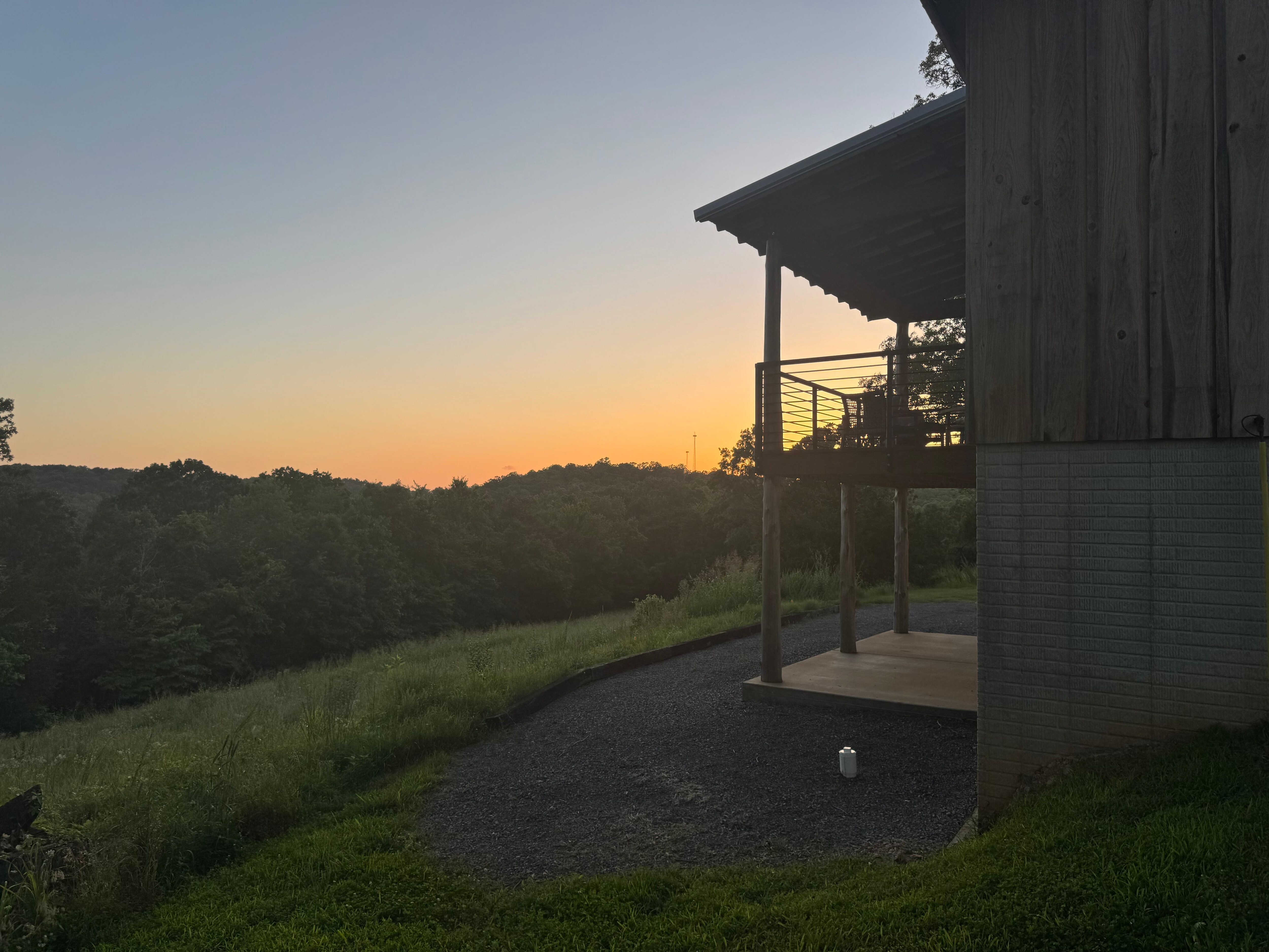 Our last sunset