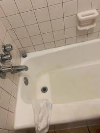 Stained tub