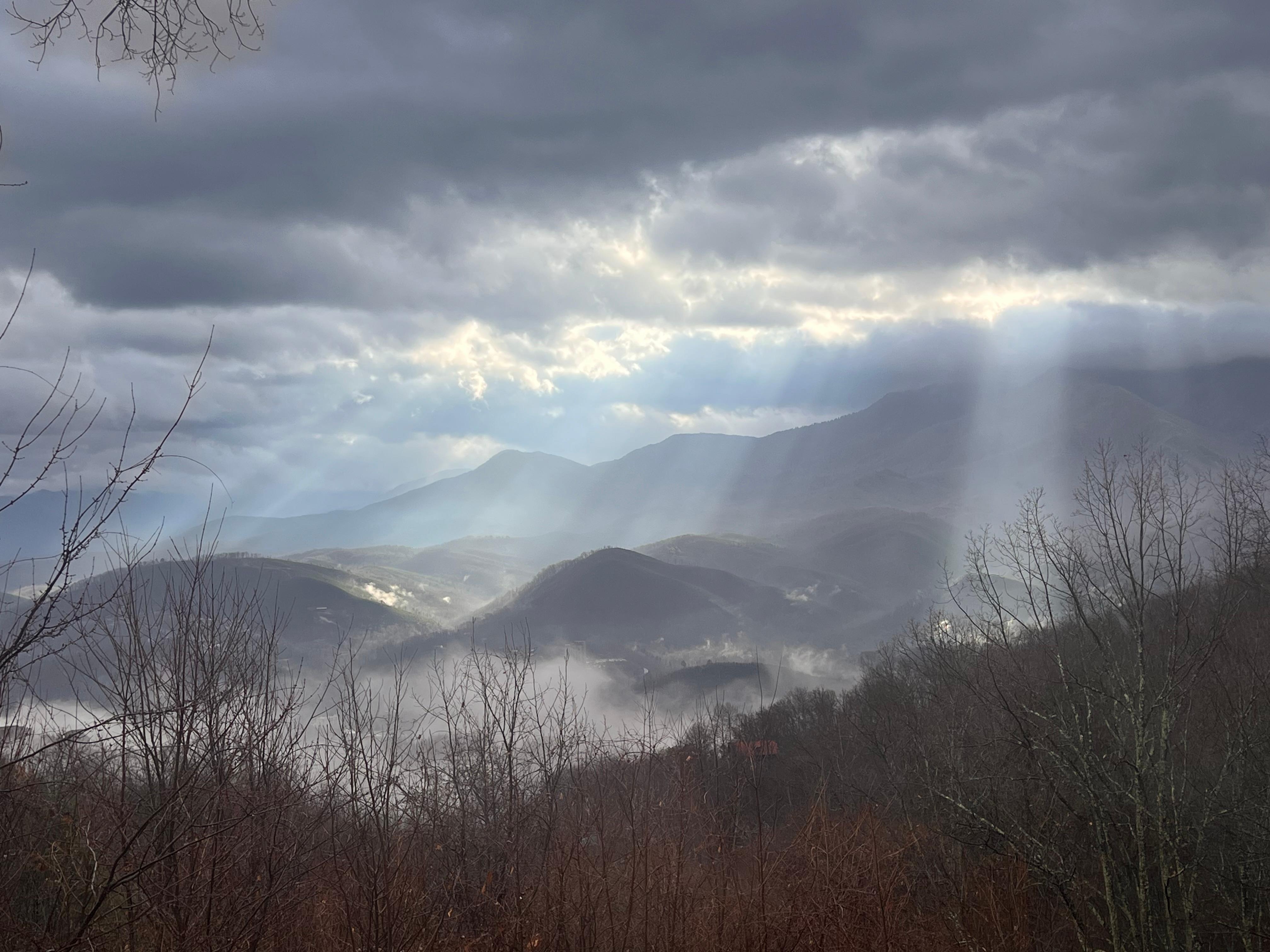 View from the pool table room. So beautiful!