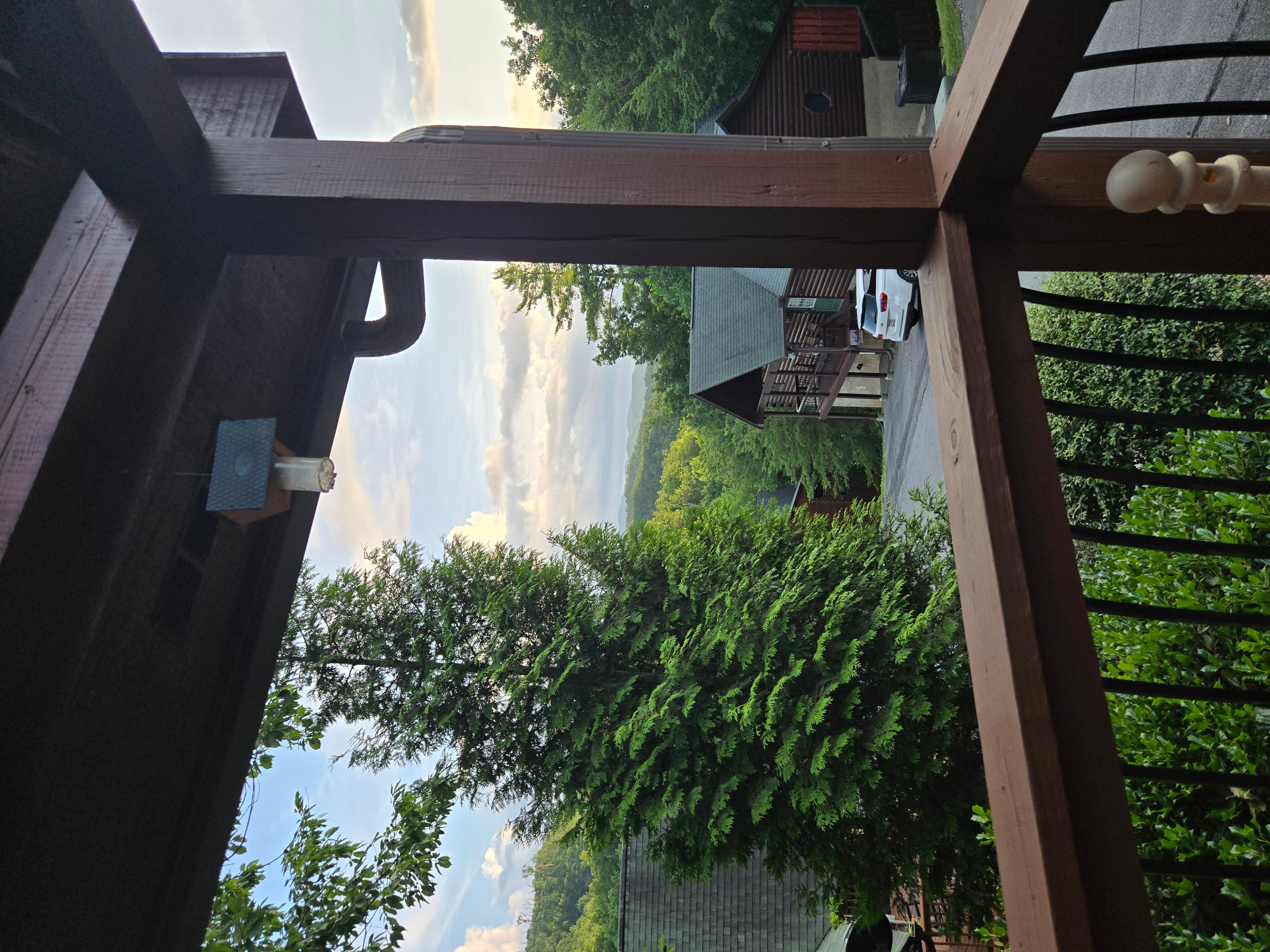 View off of the front porch