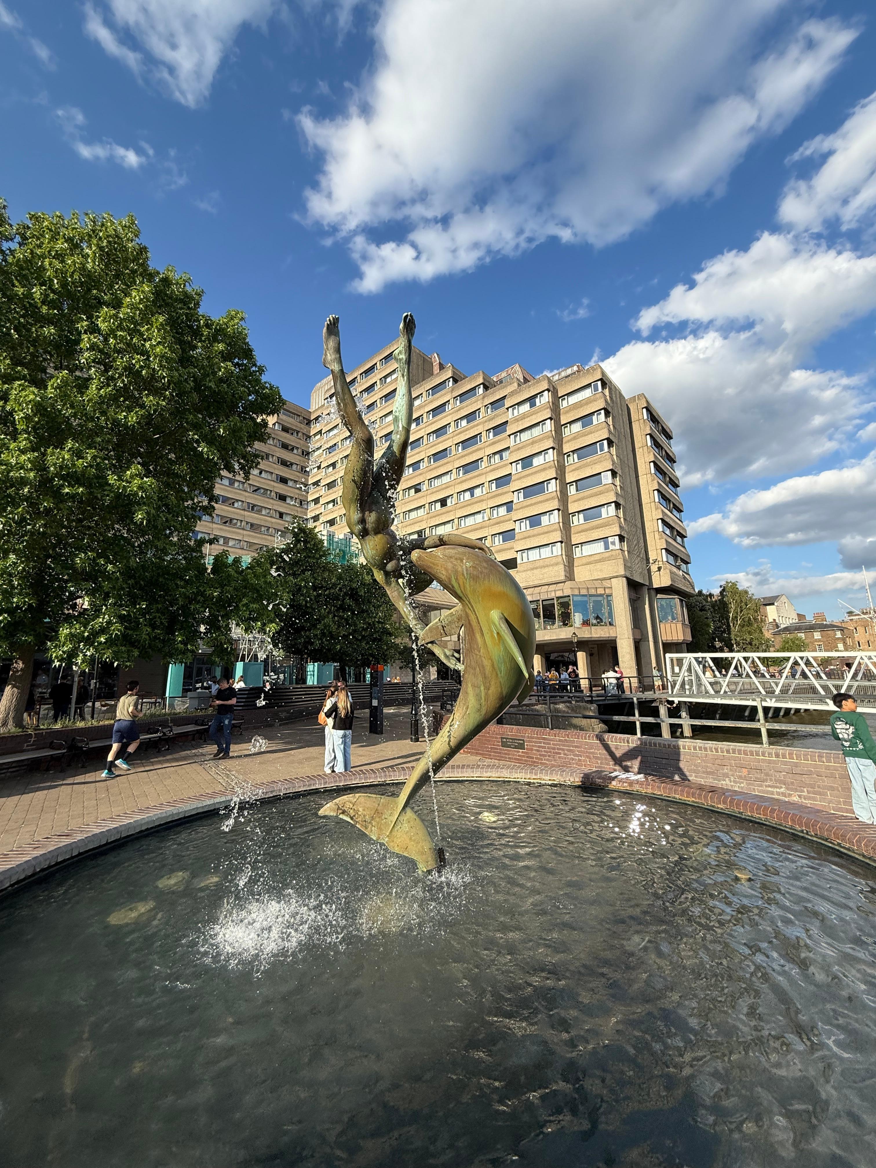 Dolphin Scuplture