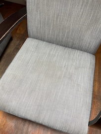 More stain furniture. Not welcome to seat there !