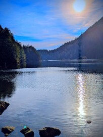 Water view with tide in