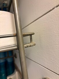 bathroom shelf