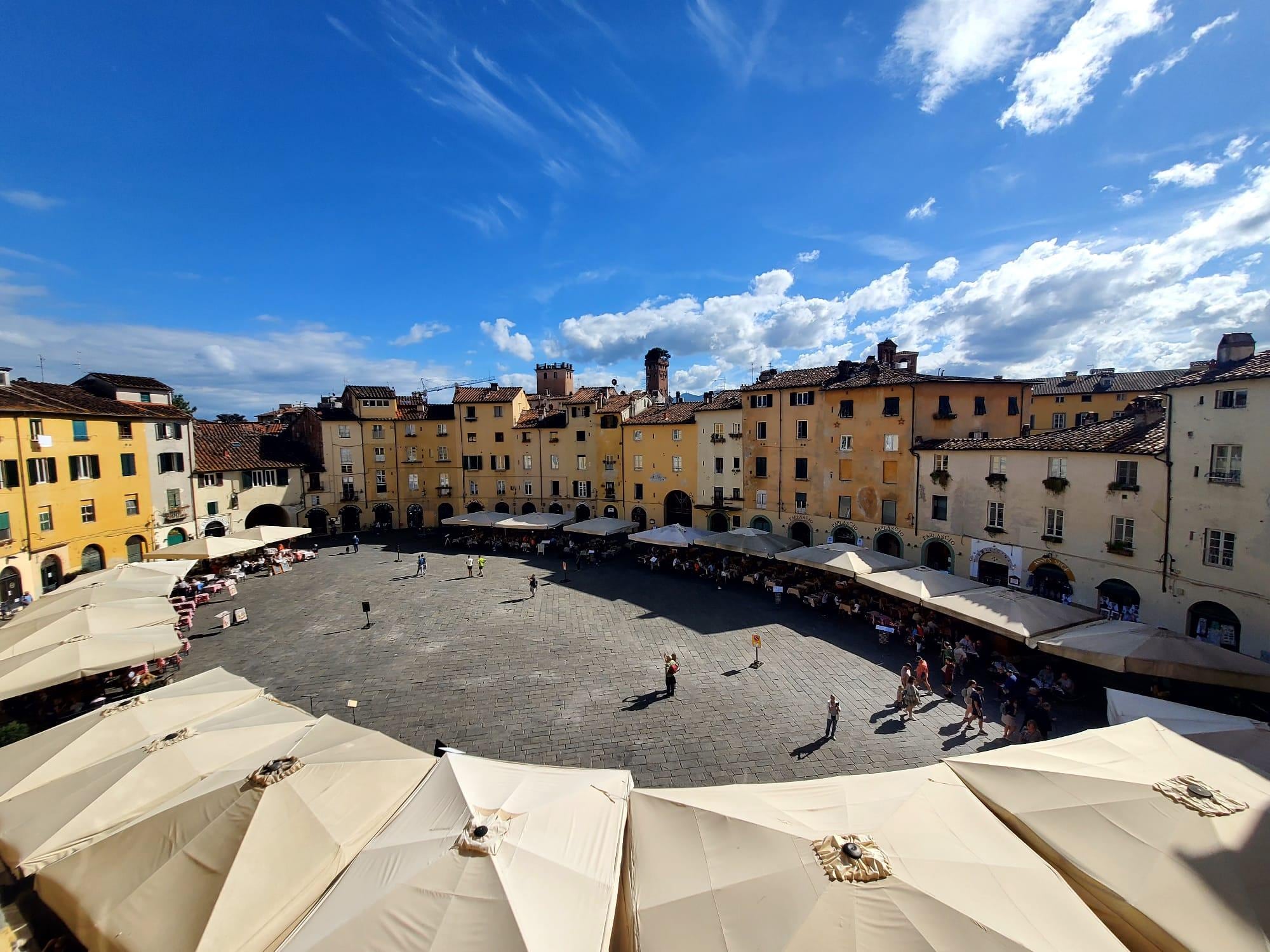 Vista dalla residenza