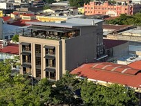 View from the library roof top