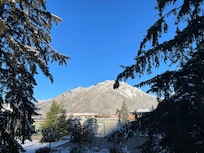 The view from the deck and main living space.