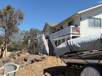 View of house from driveway.