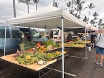 Farmers market at Coconut Marketplace.