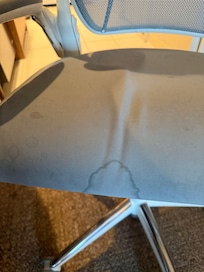 Stained chair