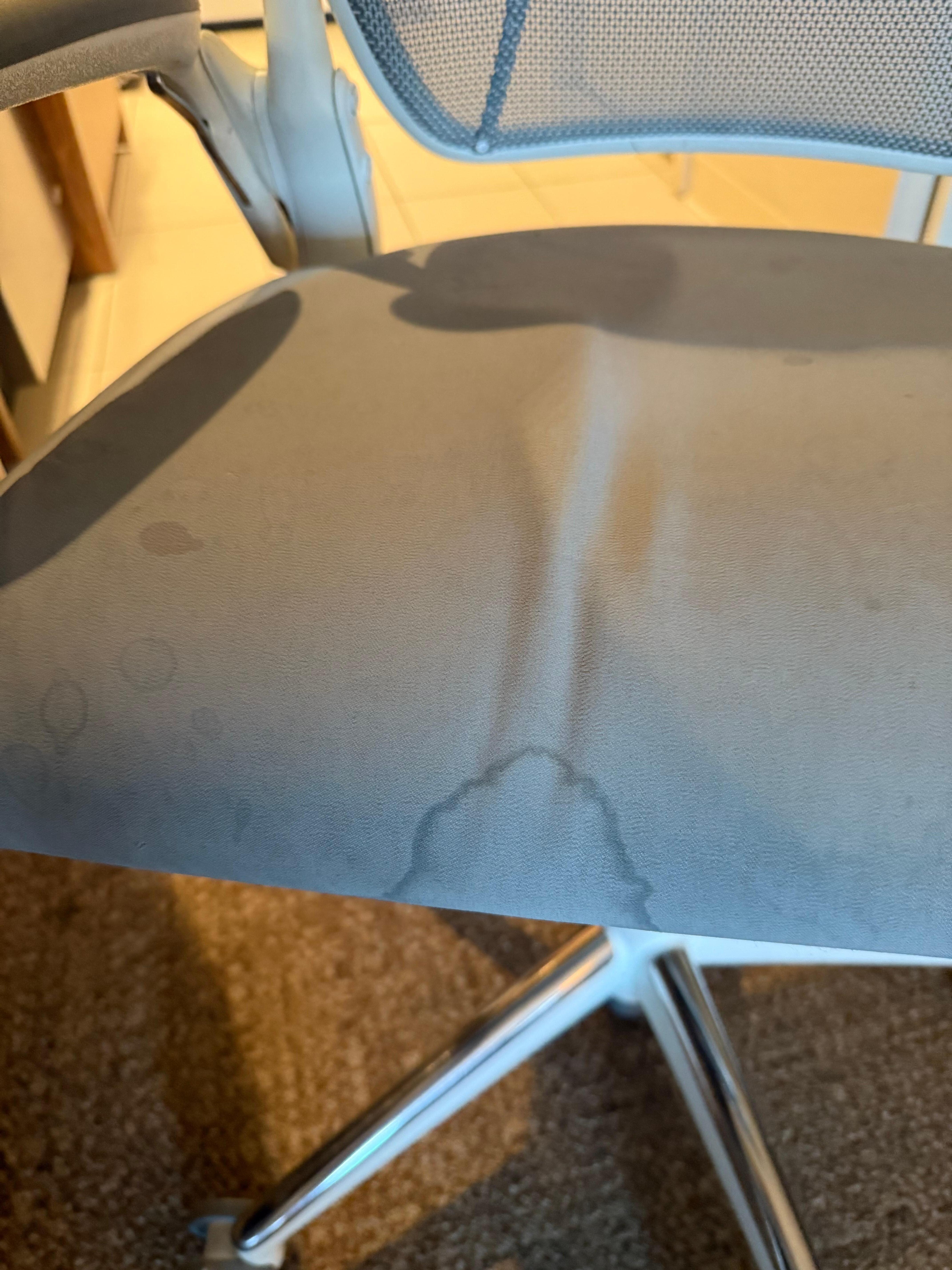 Stained chair