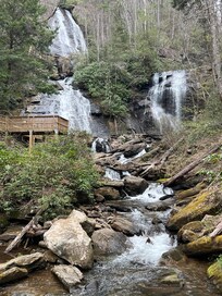 Anna Ruby Falls. Nice hike.