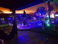 Por do sol visto do nosso quarto