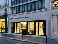 front of building