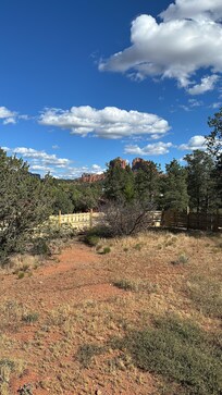 View from the front yard