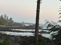 Sunset view from the room.