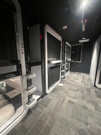 Although there were a few cubicles in the section, it felt really homely.