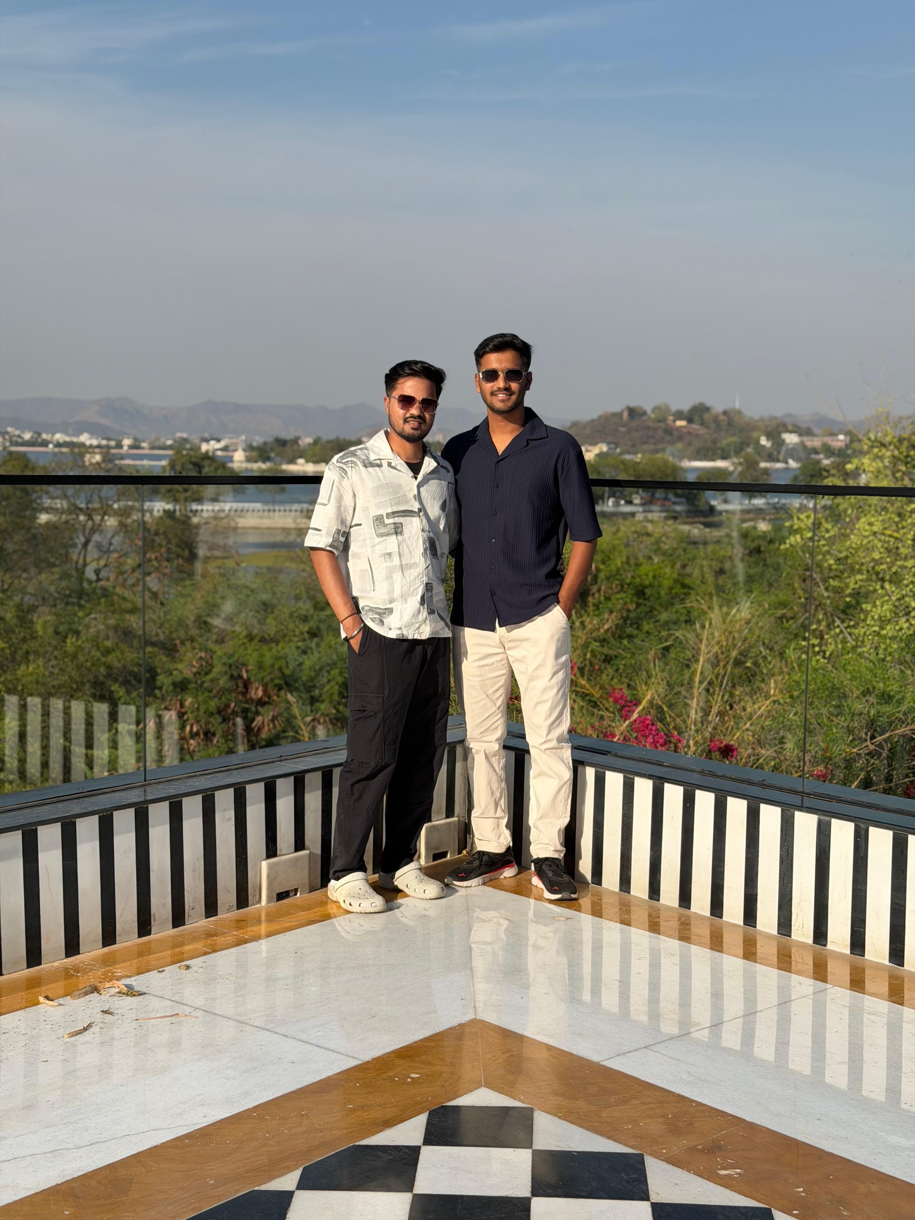 Lake view from the Hotel