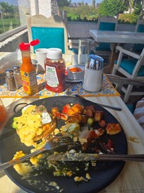 Yummy Crab Benedict for breakfast twice in a row