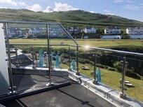 View inland from balcony of room 5