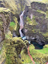The falls that are 2km from the guesthouses. I highly recommend checking it out!