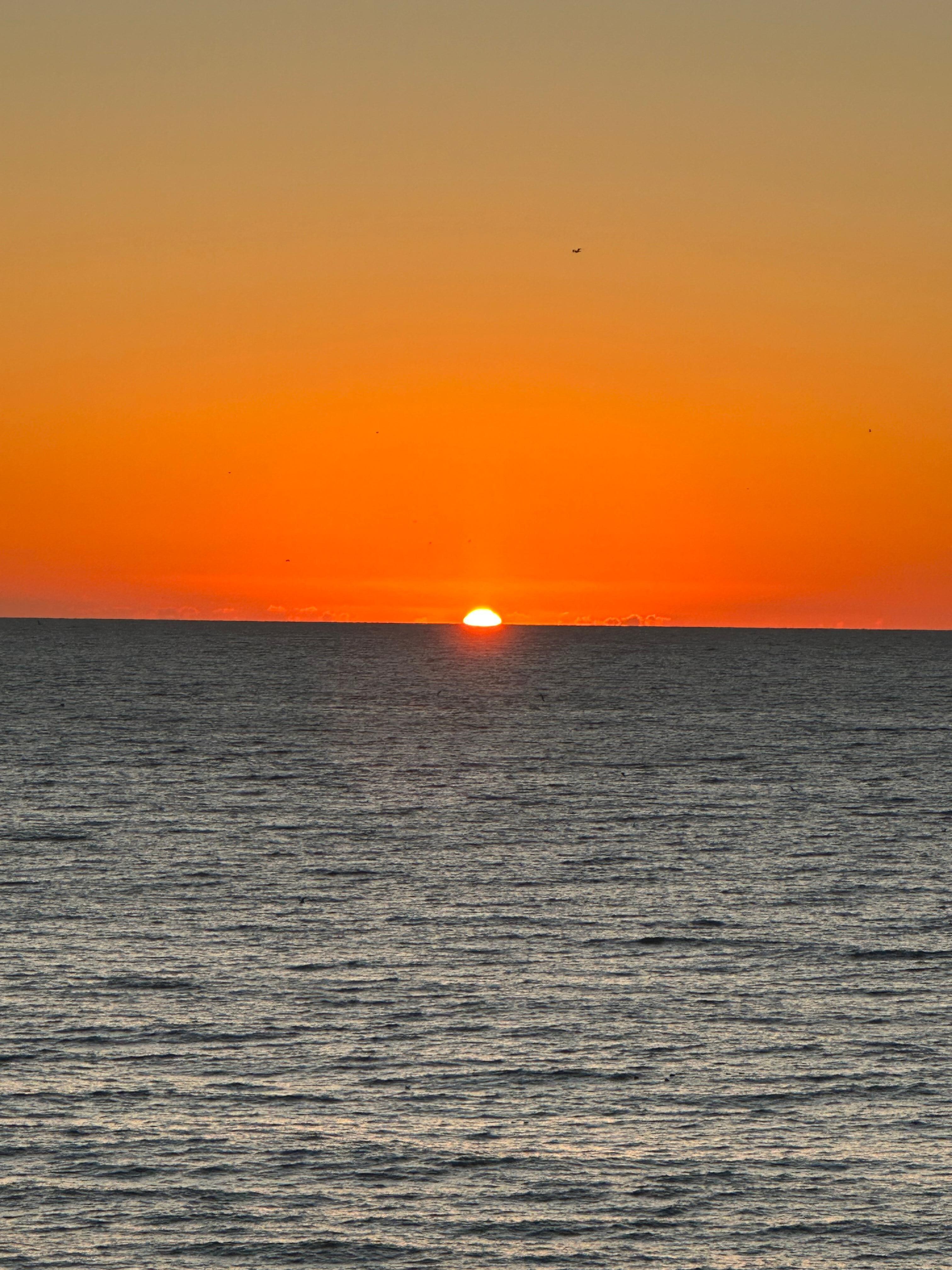 View from the balcony of the oceanfront family suite. 