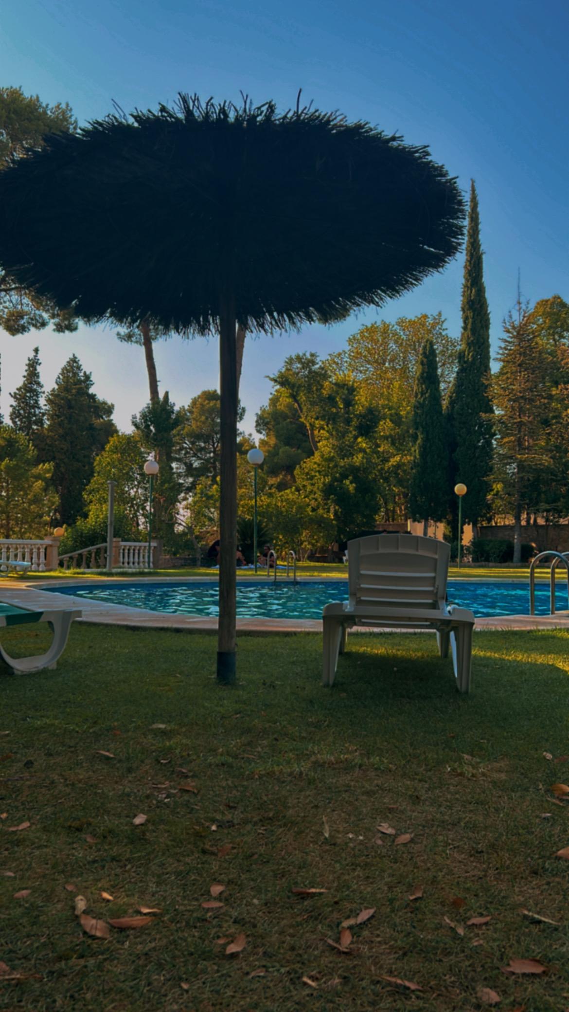 Piscine de l’hôtel 