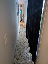 Narrow hallway