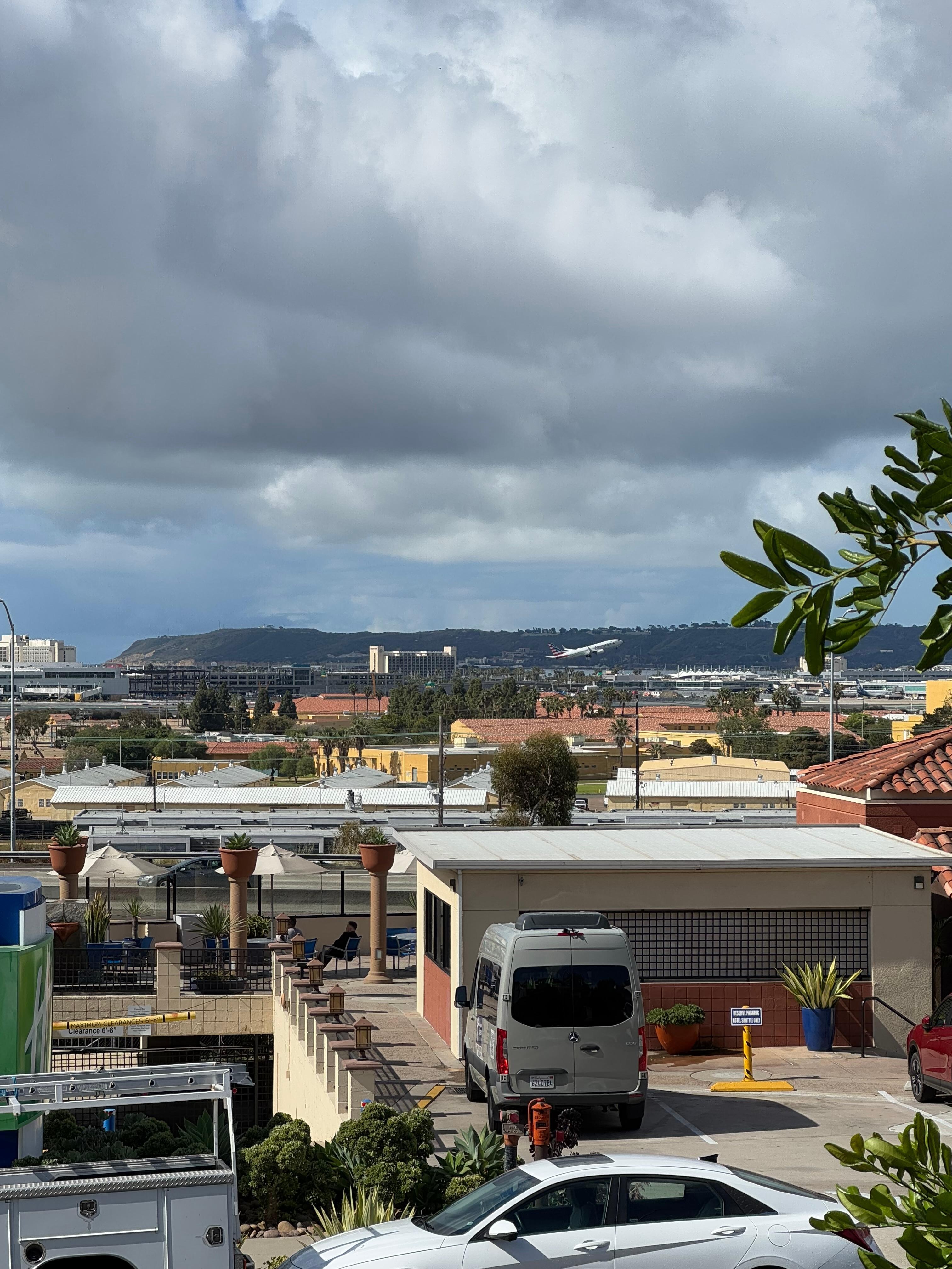 View from the balcony