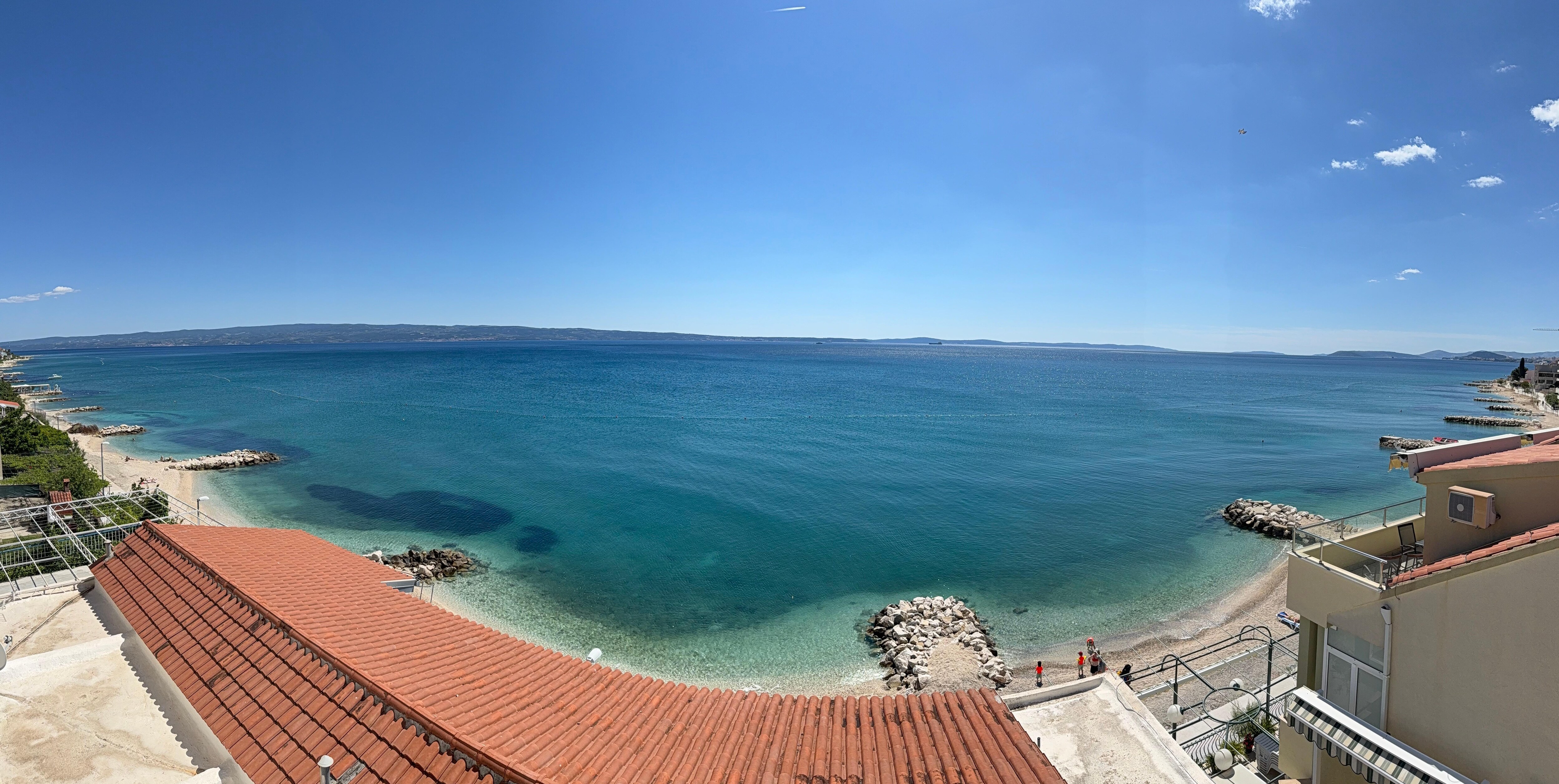 View from our balcony