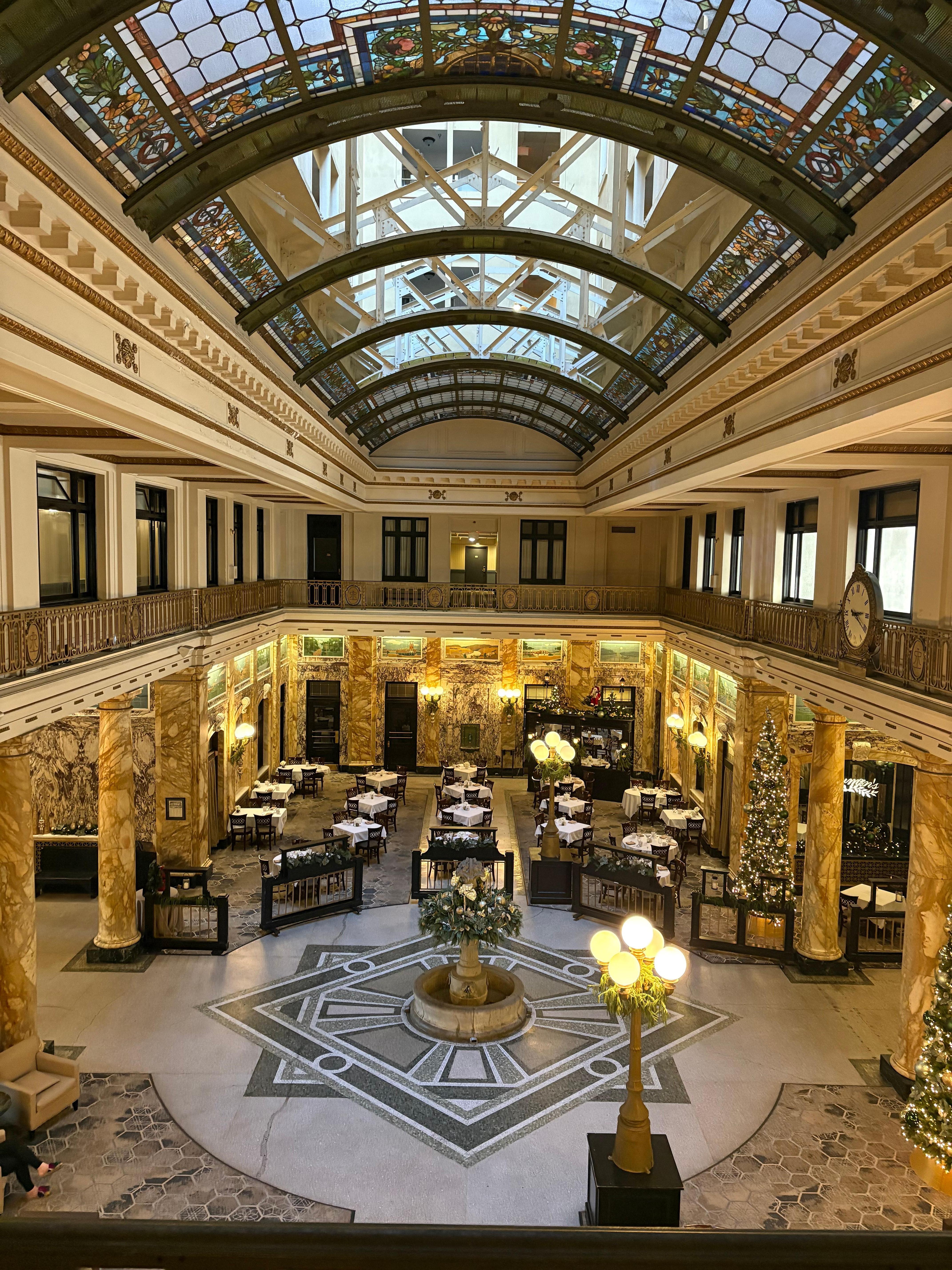 View of the main area from the 2nd floor. 