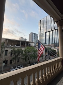 View from the Mezzanine balcony