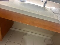 Wood finish coming off