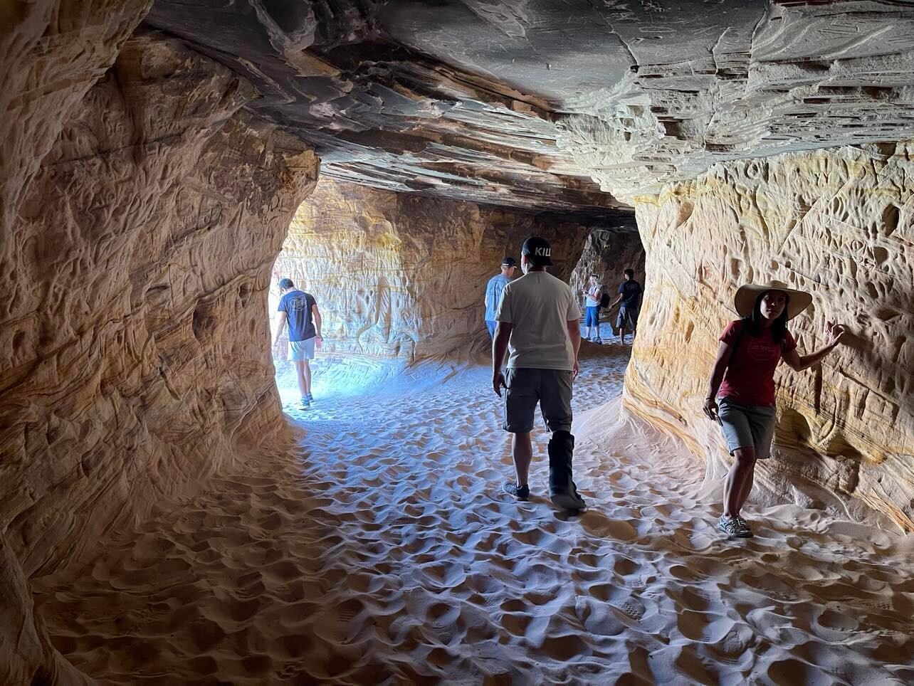 Sand caves