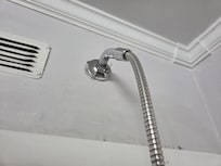 Master Shower needs redoing. Looks like mold.