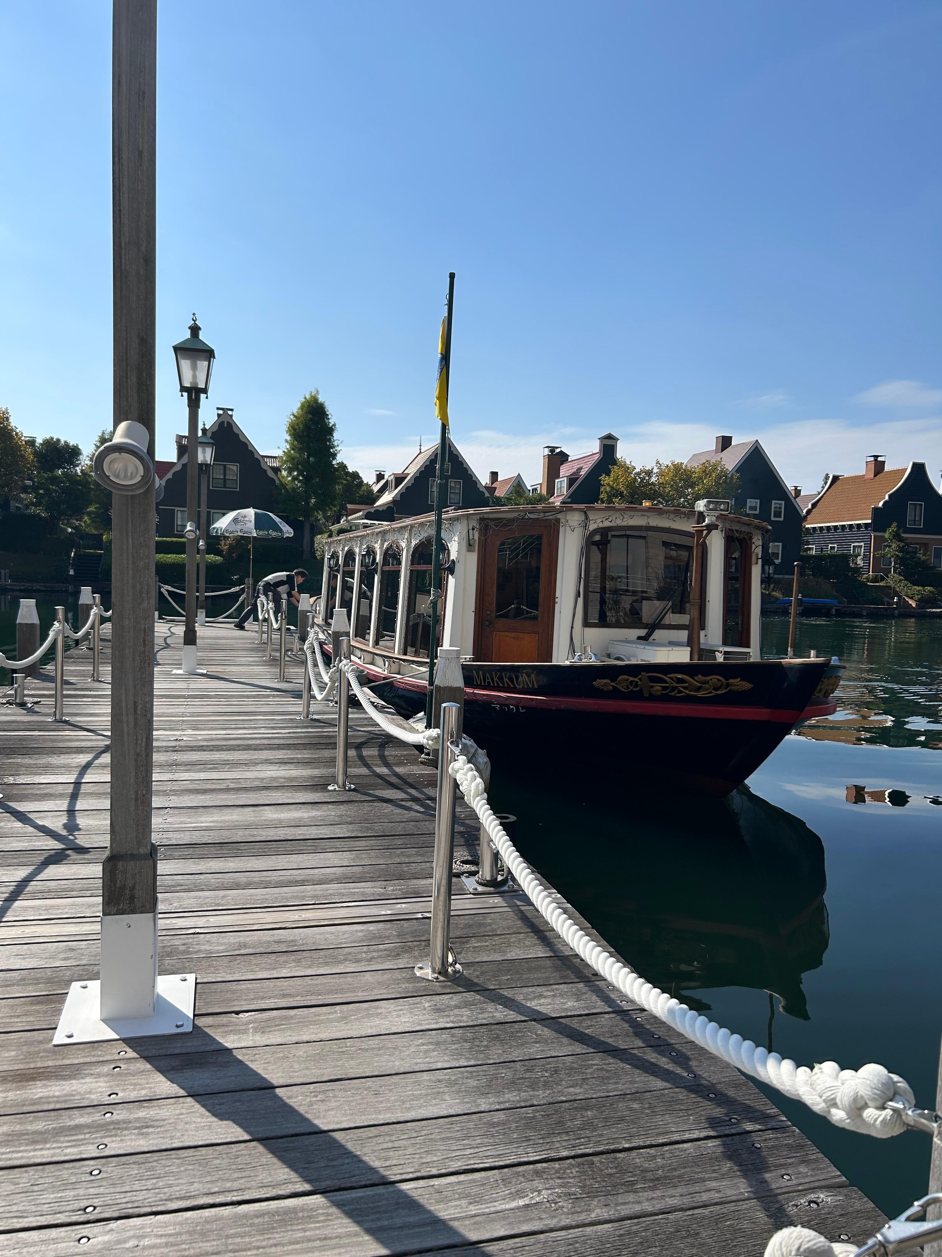 ハウステンボスへ向かう桟橋