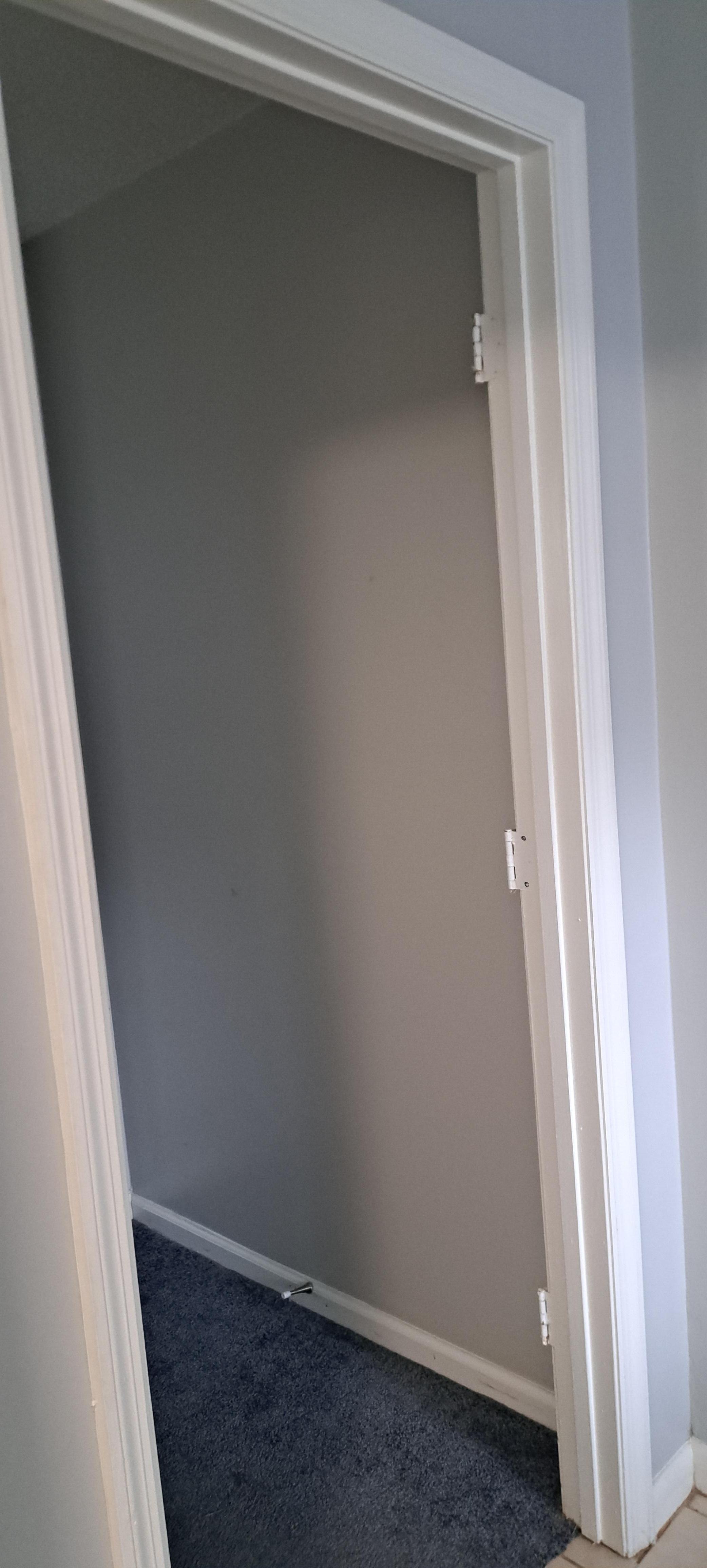 No door