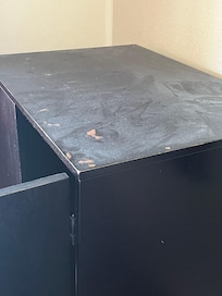 Dust on the top of closet