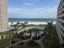 View from the large balcony