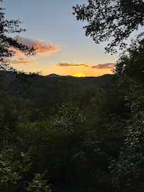 Cause just as the sun was setting.