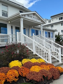 Front of the building