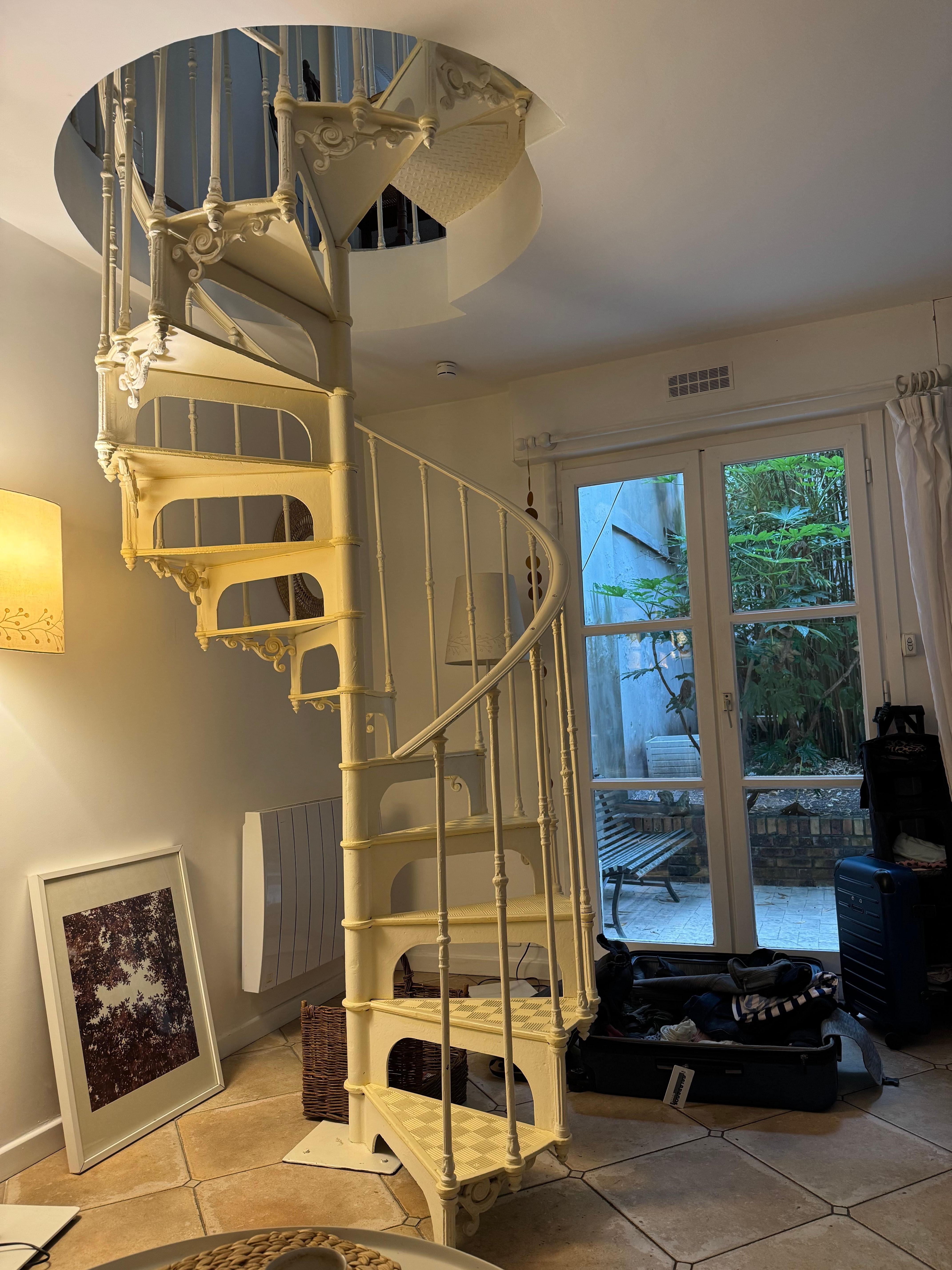 The stairs
