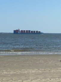 Ships leaving Savannah
