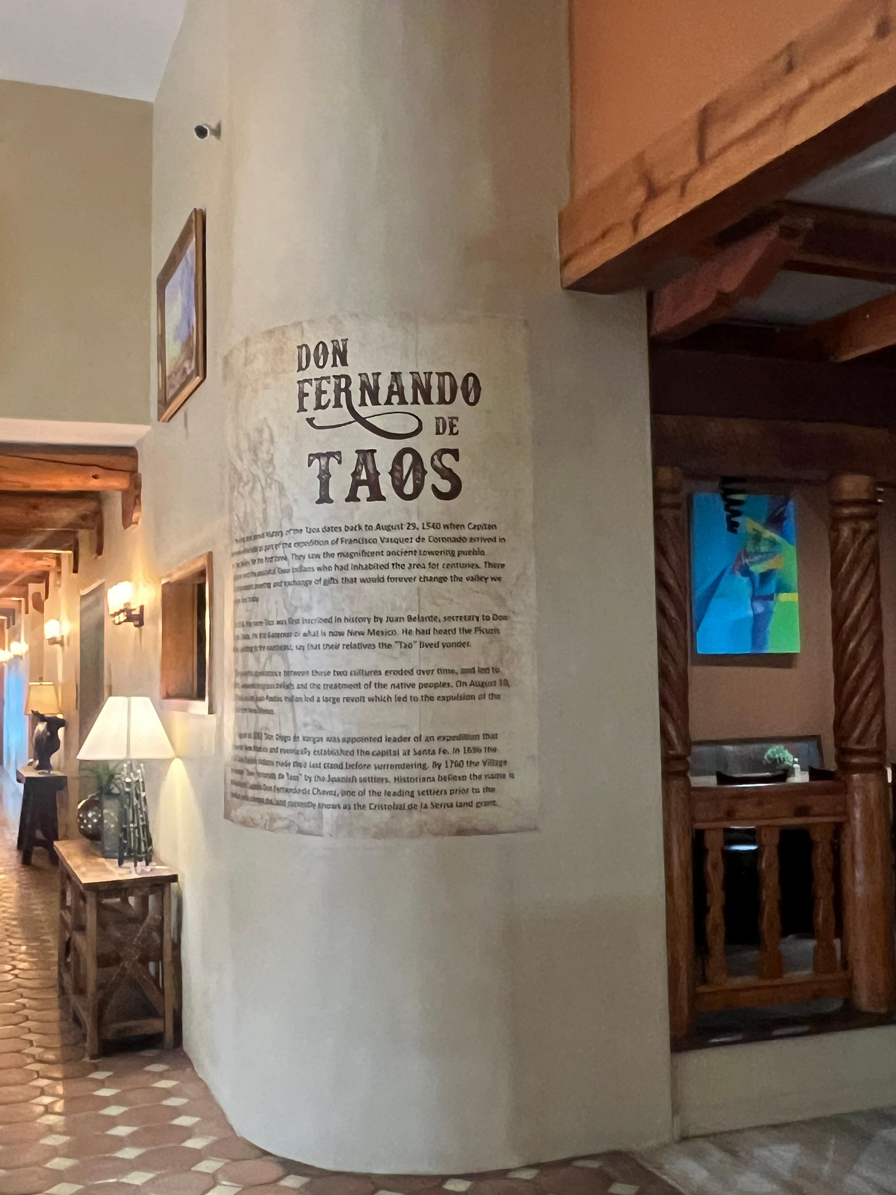 The entry to the lobby