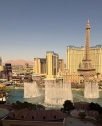 Fountain view from room