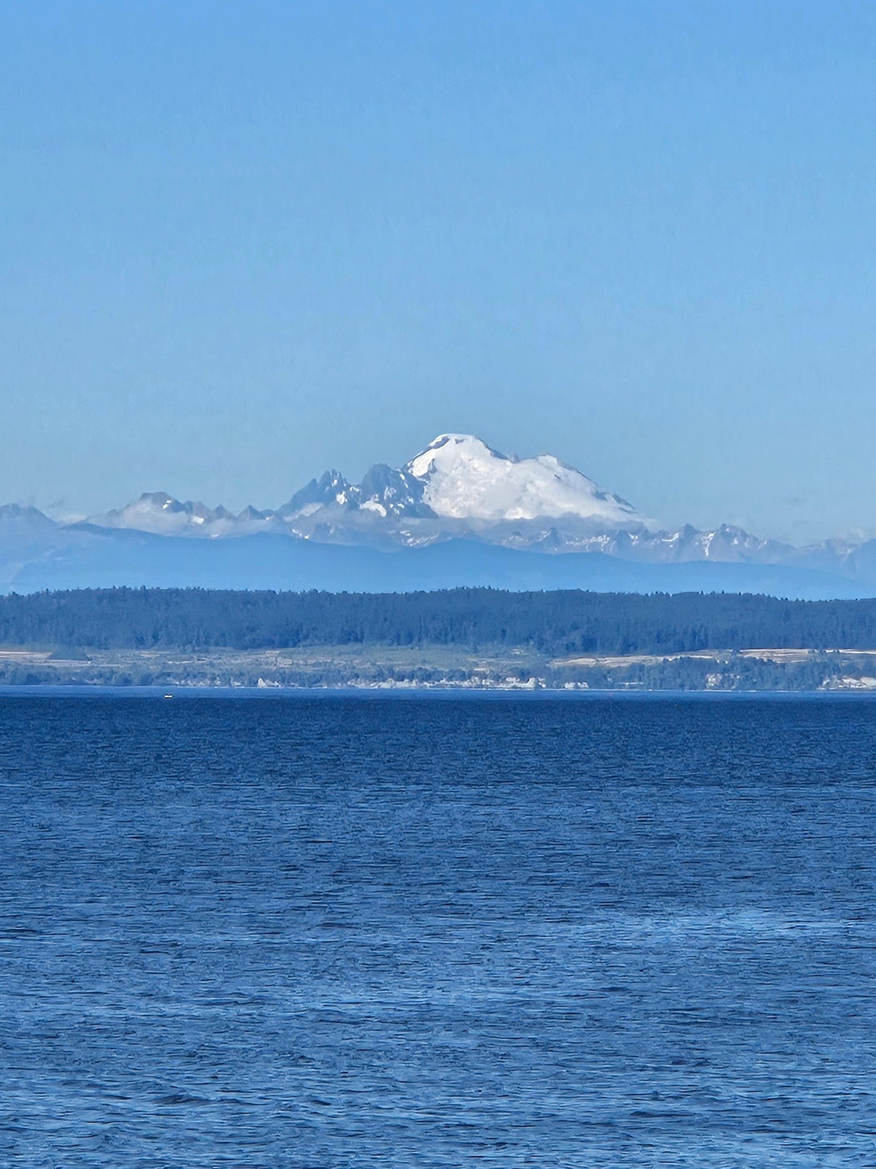 Mt Baker from the deck.