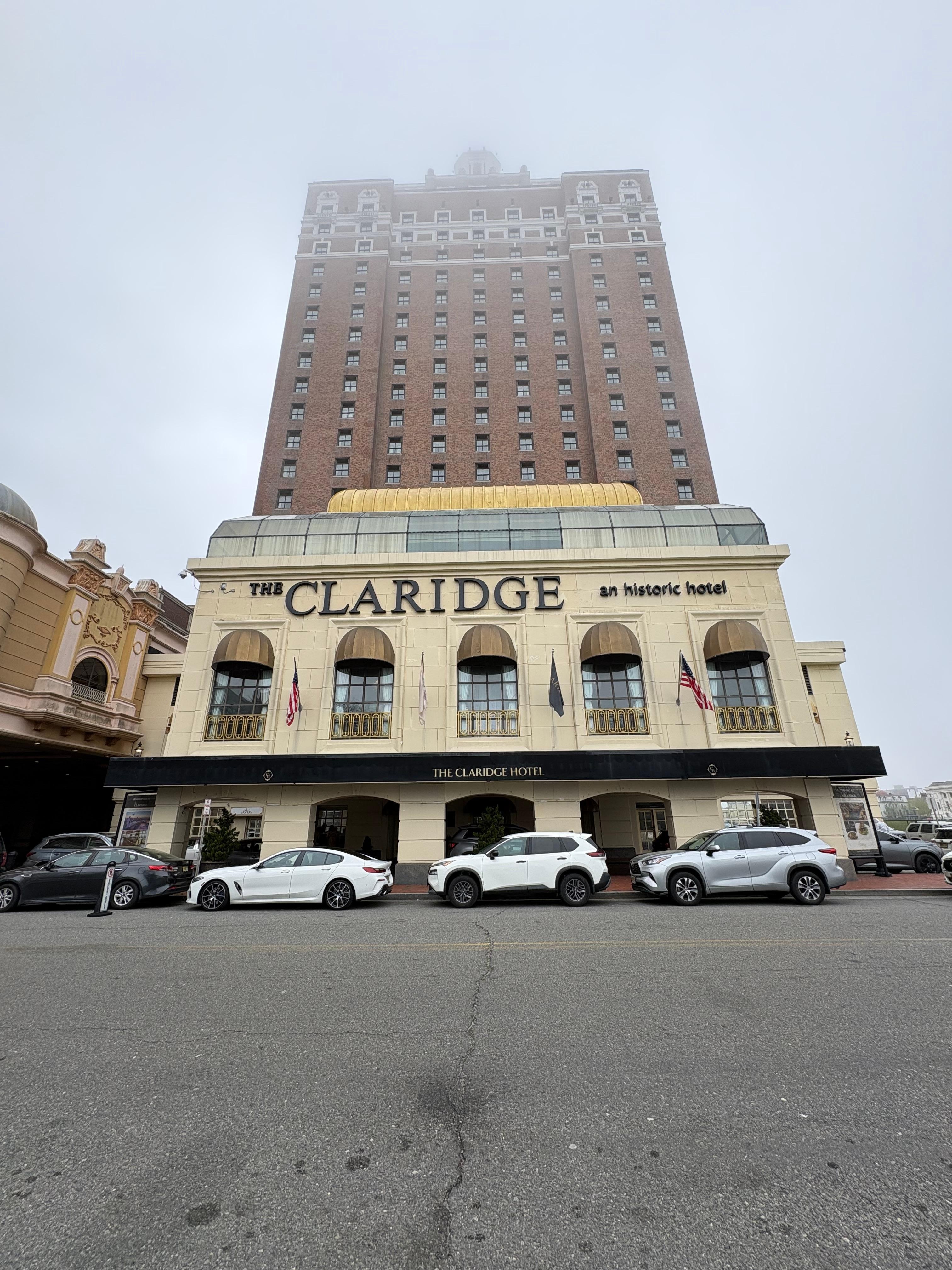 Enveloped in the midst of fog 