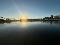 Sunset from the aft deck.