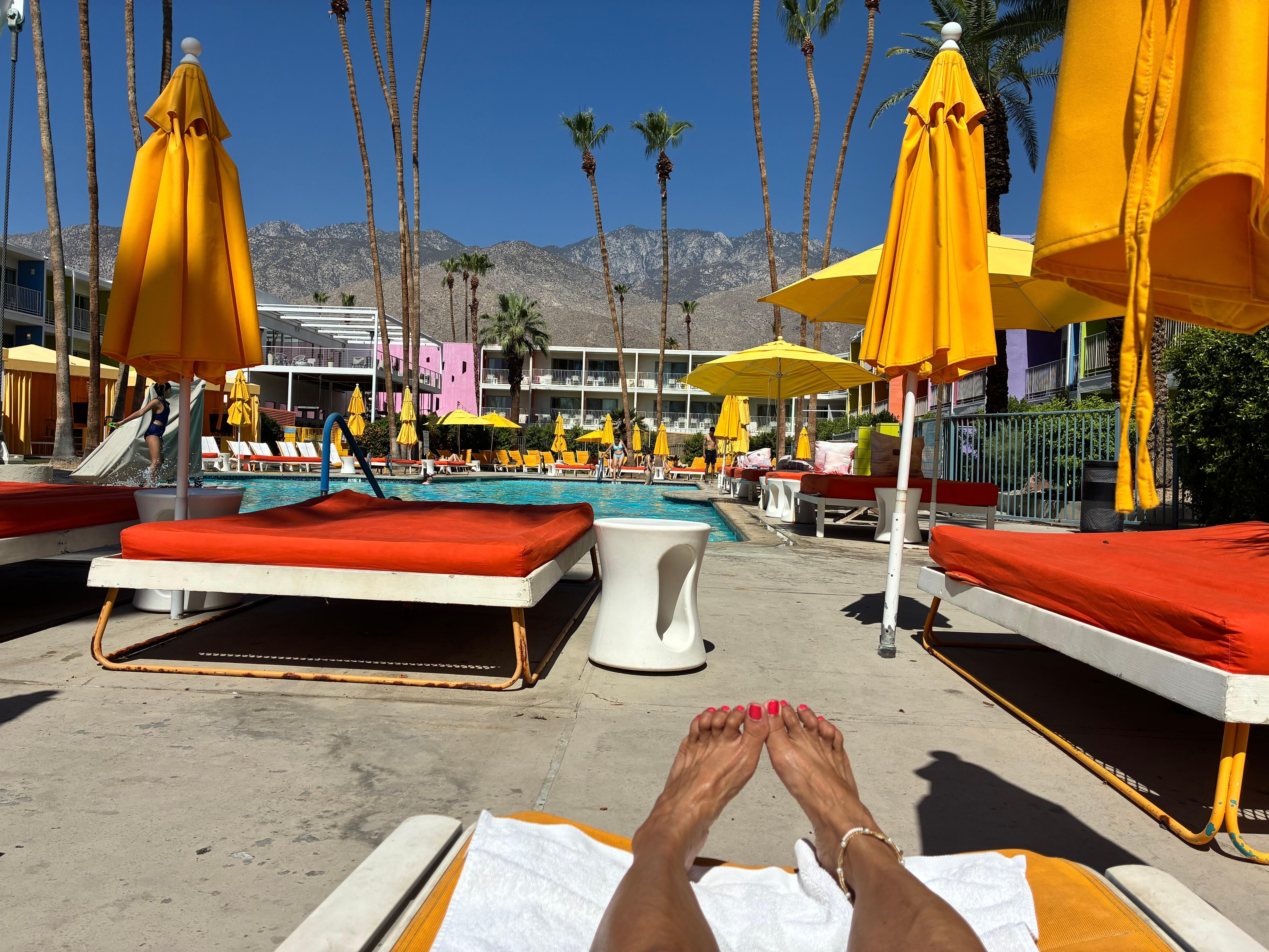 Poolside